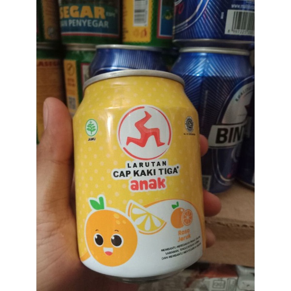 

Larutan Cap Kaki Tiga Anak Rasa Jeruk 250ml