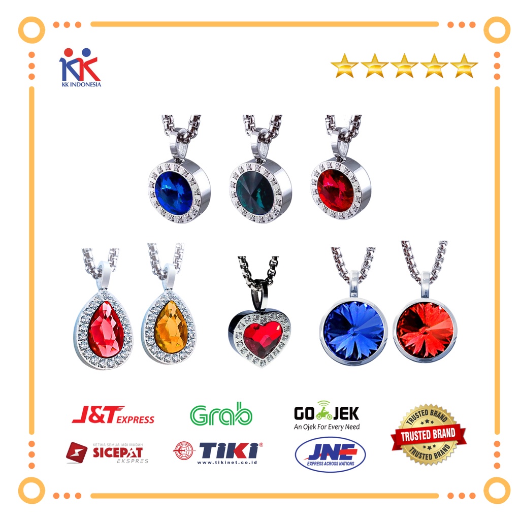 KK LIFORCE Swarovski Kalung Kesehatan Energi Skalar Anti Radiasi
