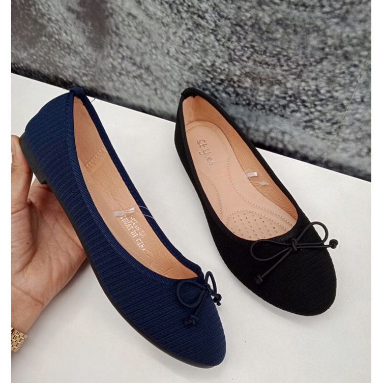 st yves flat shoes wanita branded ori Matahari Dept store