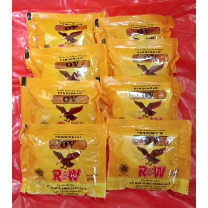 Ovalet Pengembang dan emulsifier 50 gr