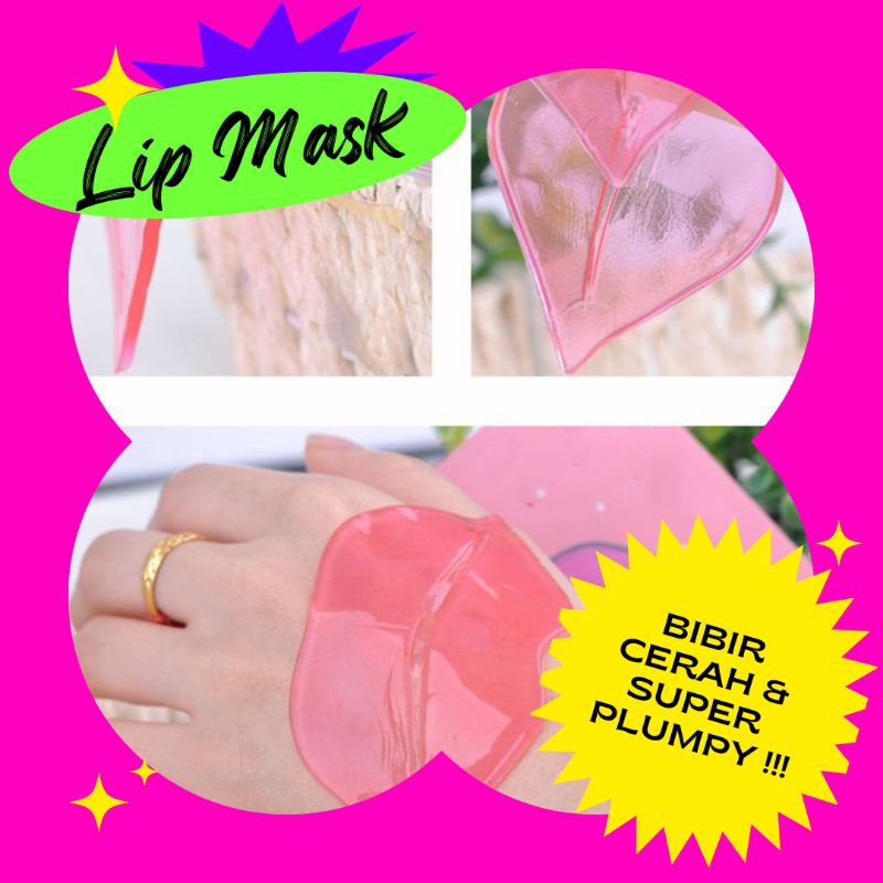 Lips Mask Collagen Masker untuk Bibir Hitam