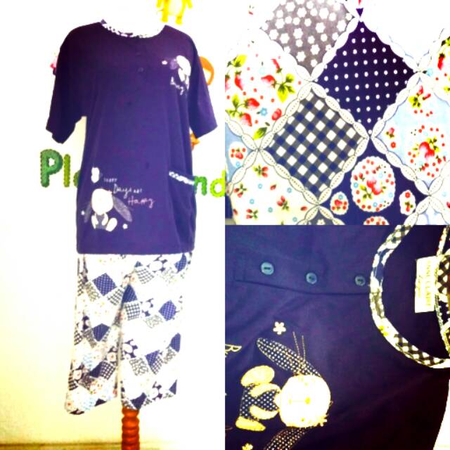 Setelan baju tidur merk anne claire