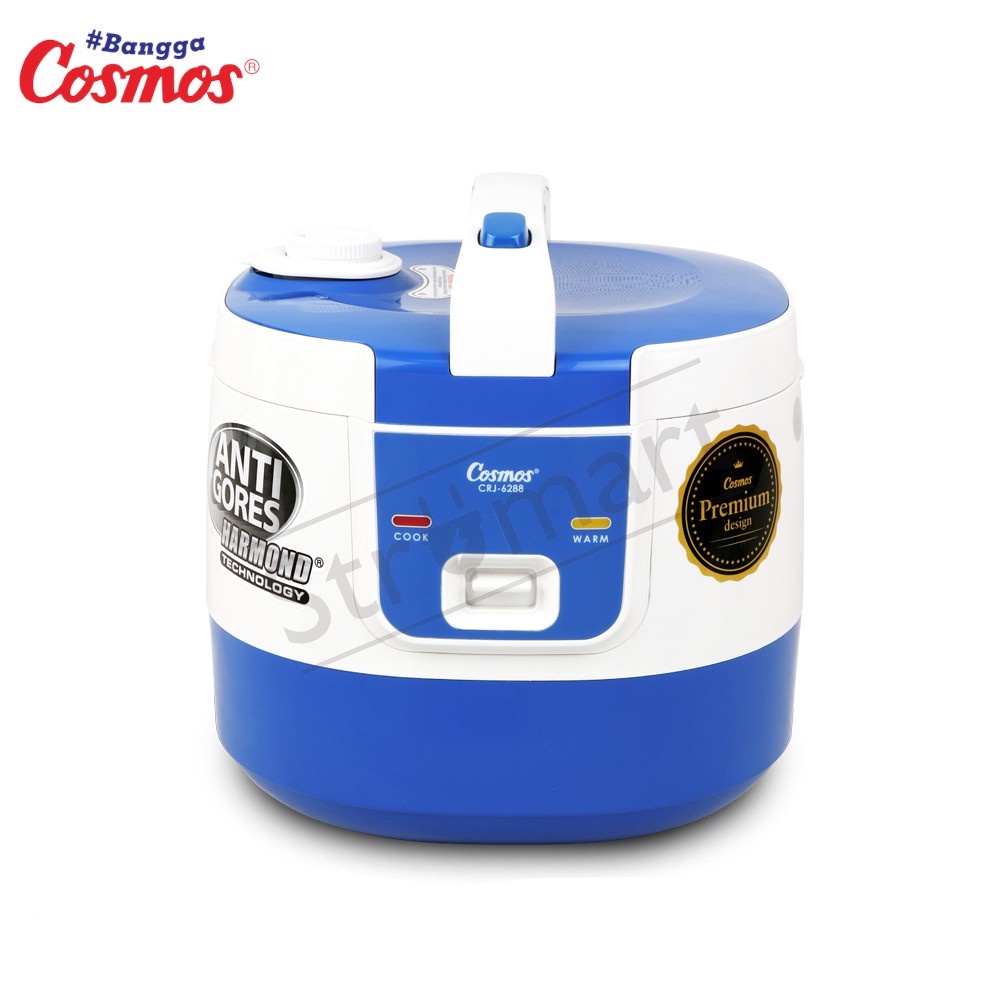 Cosmos CRJ-6288B Rice Cooker - Memasak, Menghangatkan, Mengukus