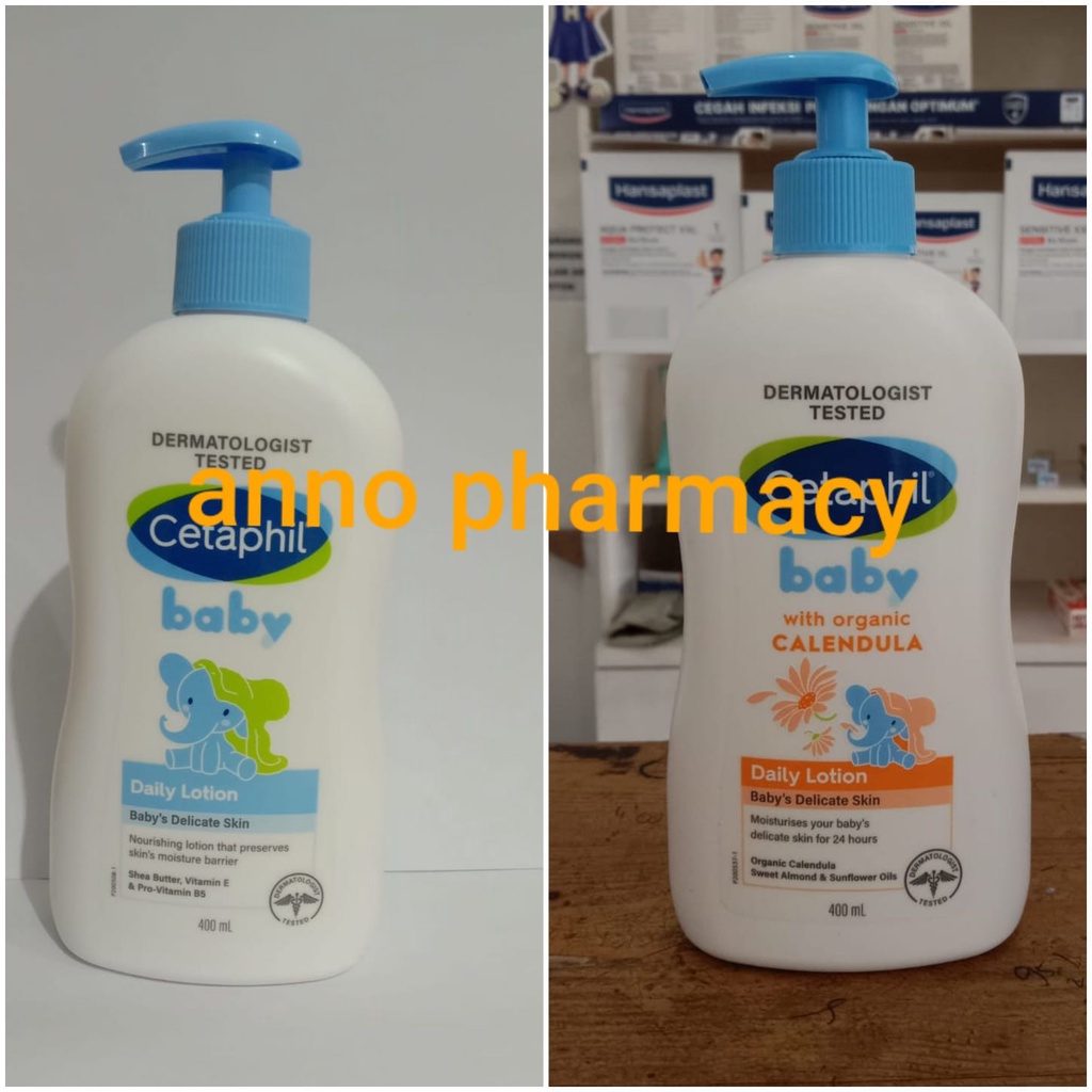 Cetaphil baby daily lotion (shea butter / calendula ) 400 ml