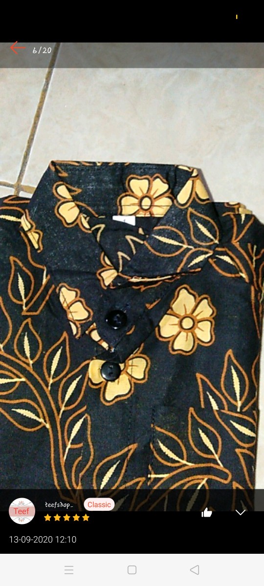 Khan Batik - Kemeja Batik Anak Merak Soft Seno Biru Cendrawasih Sogan Gurita Sogan Batik Atasan Kid