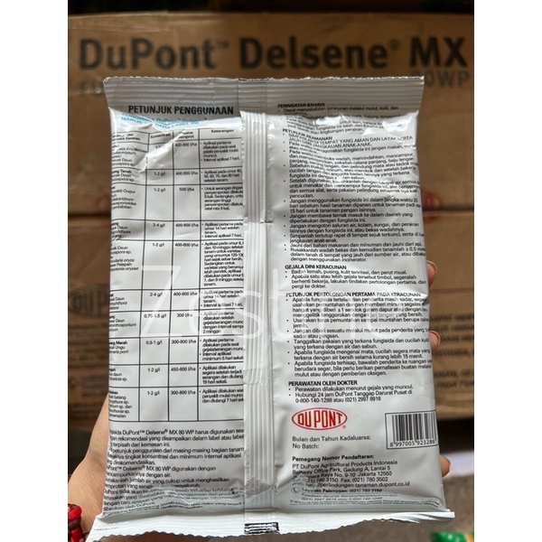 [Tani] Fungisida Delsene MX 80wp MANKOZEB + KARBENDAZIM 100gr DuPont