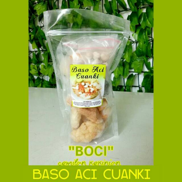 

BOCI (bakso aci)