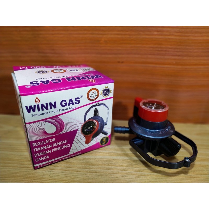 Regulator Double Lock Meter Tekanan Rendah W900M W-900 W 900 M W 900M