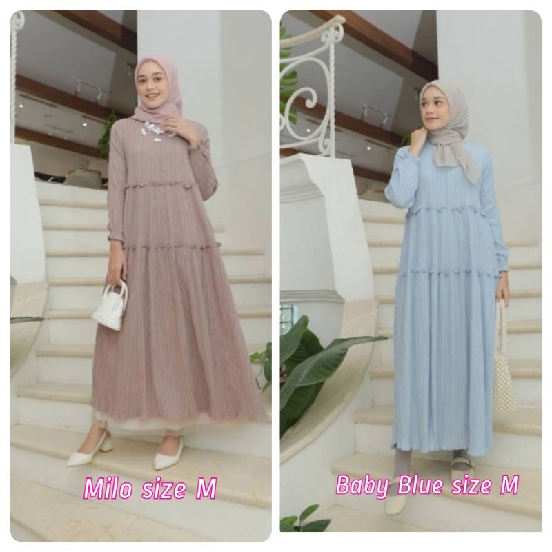 CRISHA MIDI DRESS by @odeca.official