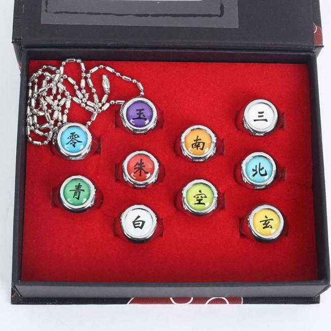 Ninja Naruto Uchiha Itachi Ring Akatsuki Member Zhu Ring Cosplay Stage