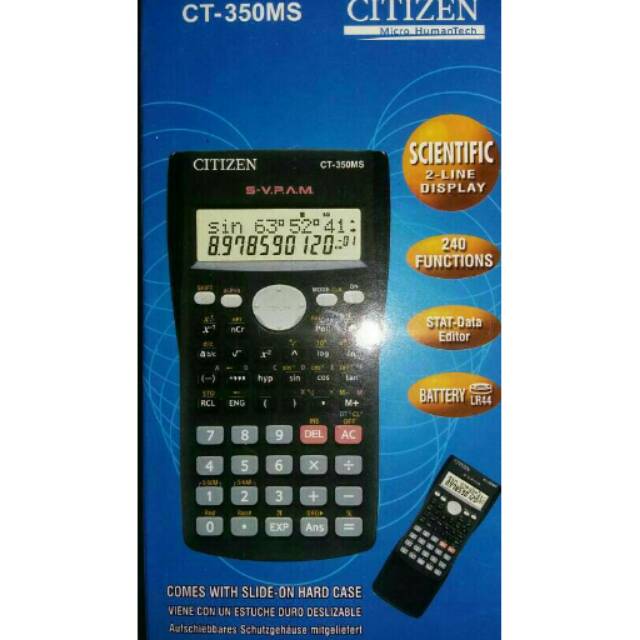

Kalkulator sientific citizen CT-350MS