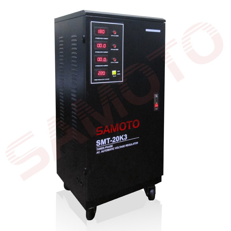 Stabilizer SAMOTO 20K3 Three Phase 20000 VA Stavo Listrik SMT