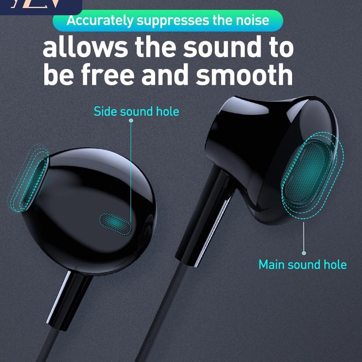 [KGN. 8] Headset 3.5mm interface With HD microphone YLV 1.2 m length For Oppo Xiaomi Samsung