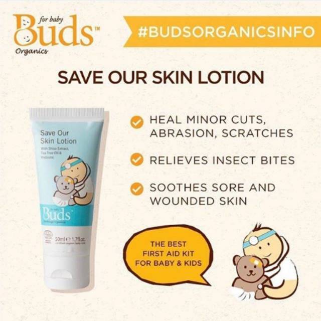 Buds Save Our Skin / First Aid Lotion