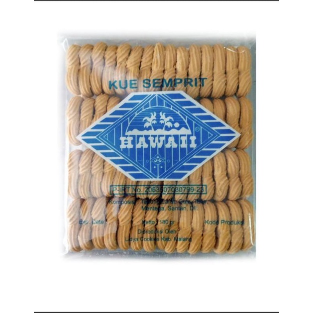 

Kue Semprit HAWAI rasa original 180 gr