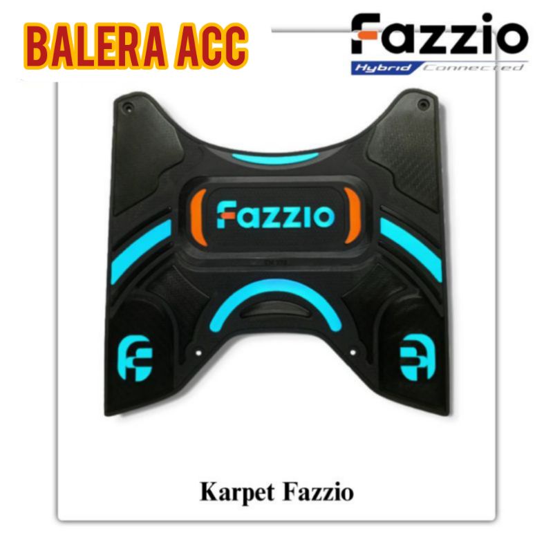 Karpet Fazzio Pijakan Kaki Fazzio Bahan Full Karet Premium Full Hitam