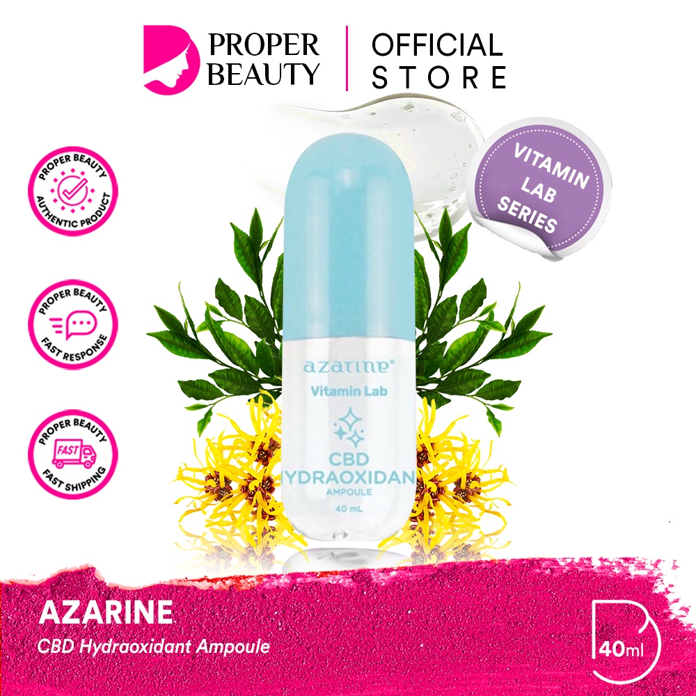 AZARINE CBD Hydraoxidant Ampoule Indonesia / Vitamin Lab Series / Bubble On Me Skinfit Essence Toner