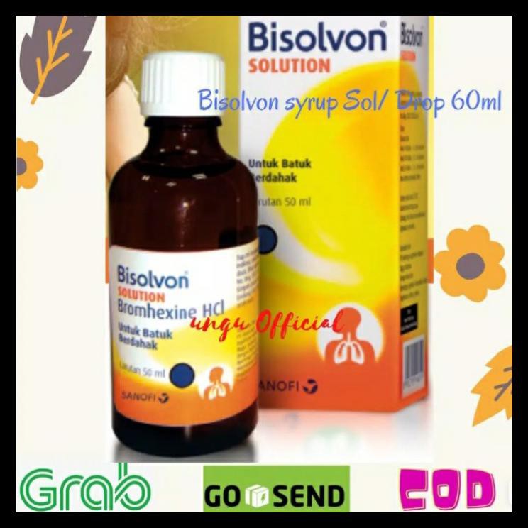 Bisolvon Solution 50ML | Bisolvon Drop Untuk Nebulizer