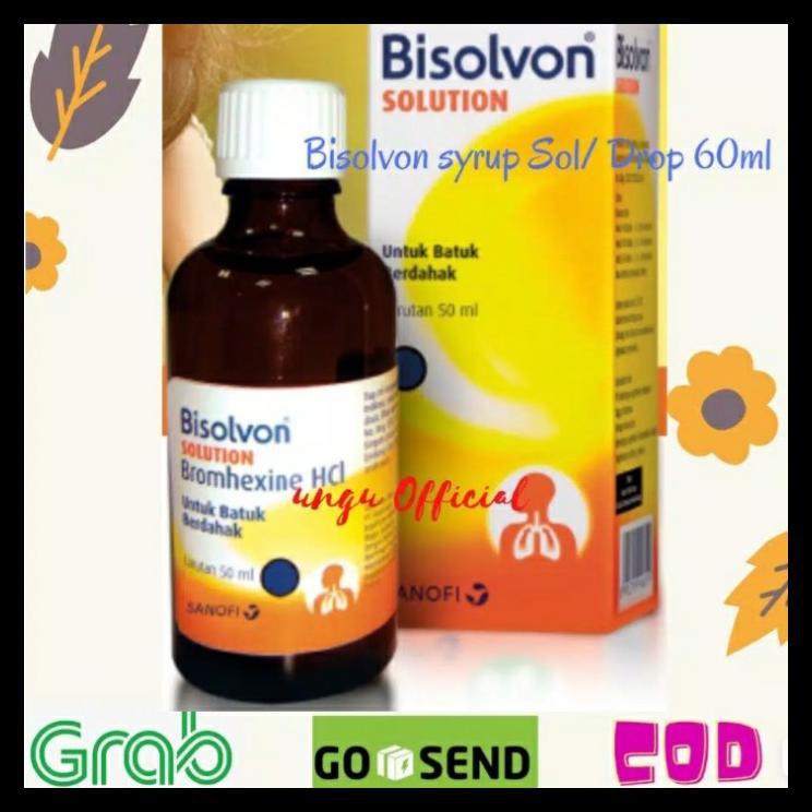 Jual Bisolvon Solution 50ML | Bisolvon Drop Untuk Nebulizer | Shopee ...