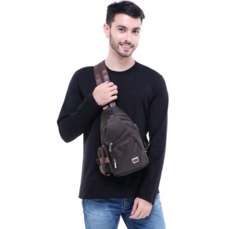 tas Sling bag / tas waisetbag original polo Danny