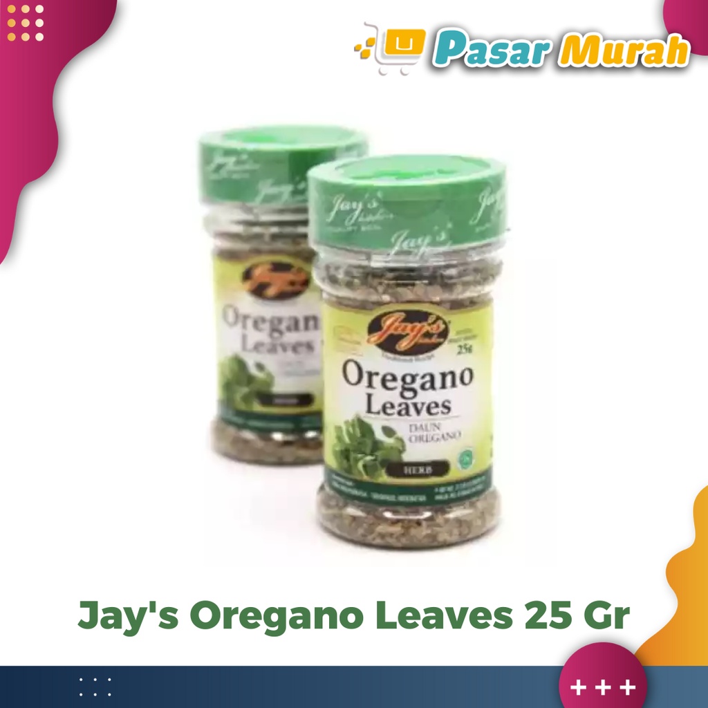 

Jay's Oregano Leaves 25 Gram