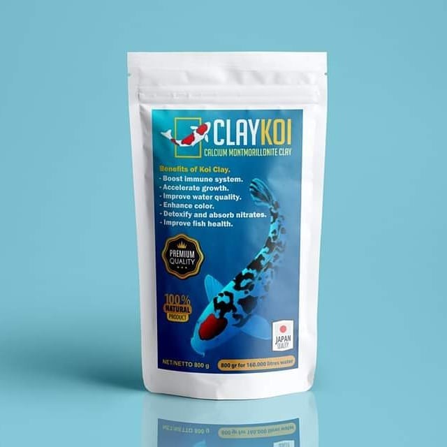 Clay Koi ClayKoi Calcium Montmorillonite Clay Penjernih Kolam Koi