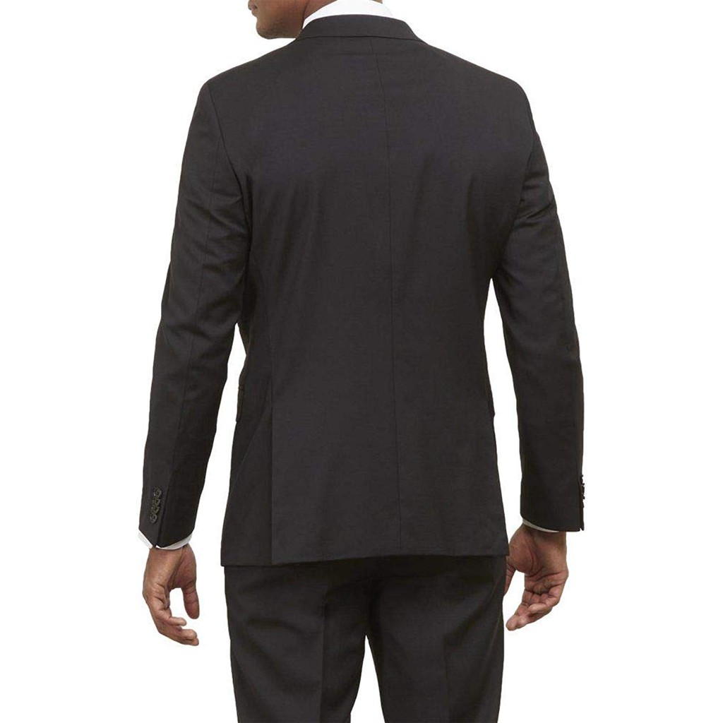 JAS SETELAN RESMI PRIA FORMAL URBAN BLACK 4IN1 ORIGINAL NIKAYU BAHAN HIGH TWIST SLIMFIT