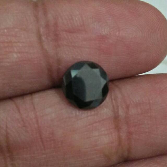 Diamond Moissanite 2ct 8,5mm Black Moissanite