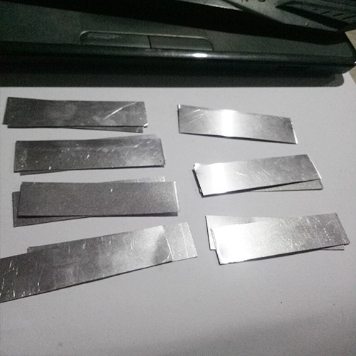 

Bahan Plat Name Tag Alumunium Stainless 0.4mm