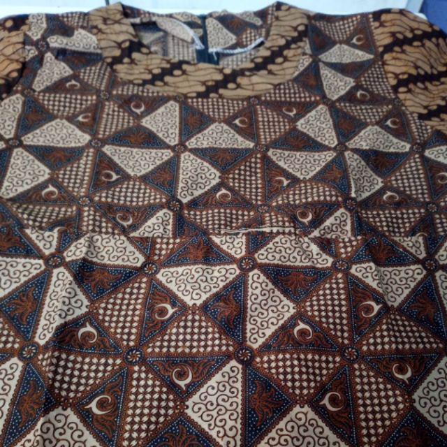 Gamis Batik Kombi Genes #2 Batik Wanita Baatik Muslim Seragam Batik Katun Solo Batik Cewek Cantik