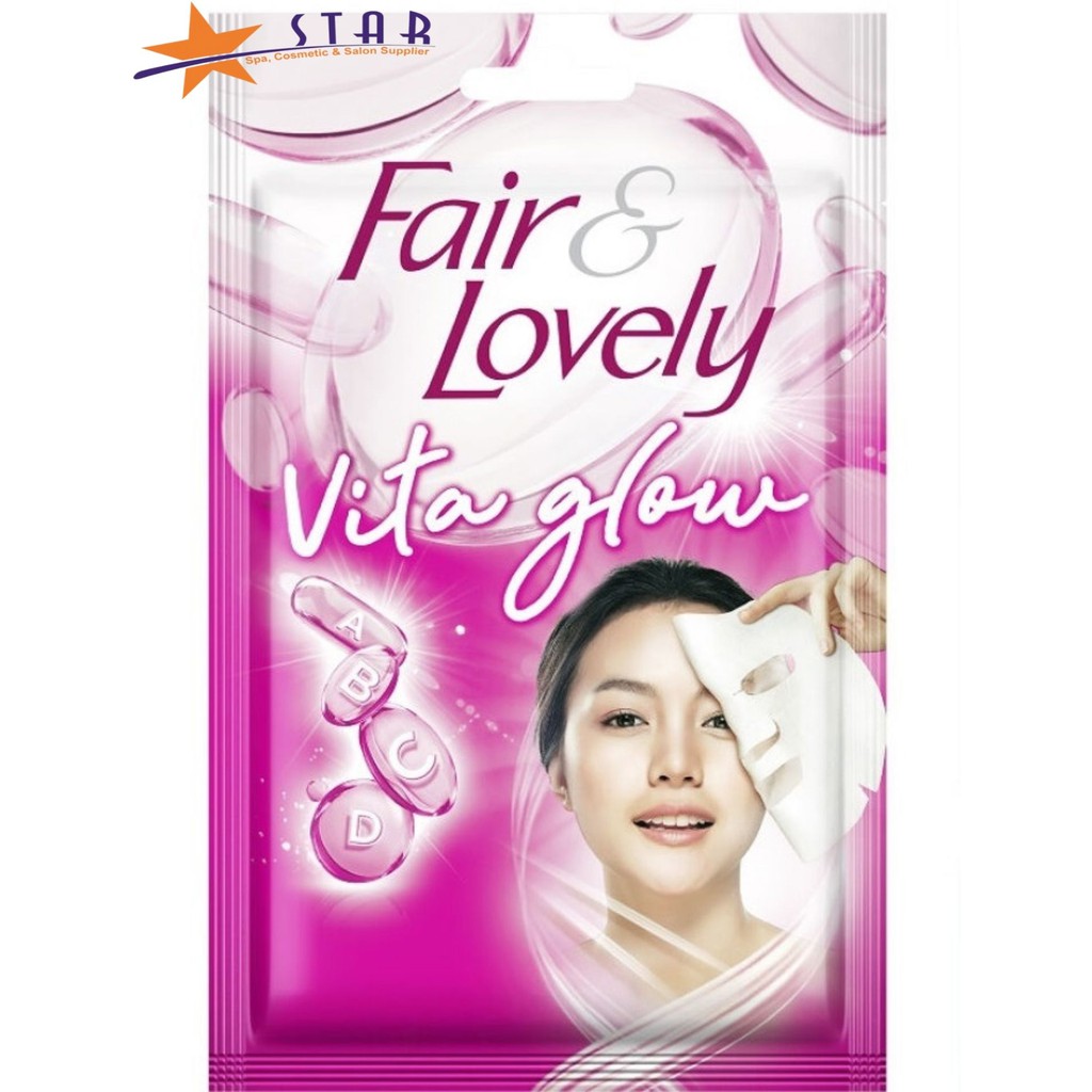 * STAR * Fair & Lovely Sheet Mask Serum | Masker Serum | Serum Wajah | Masker Wajah