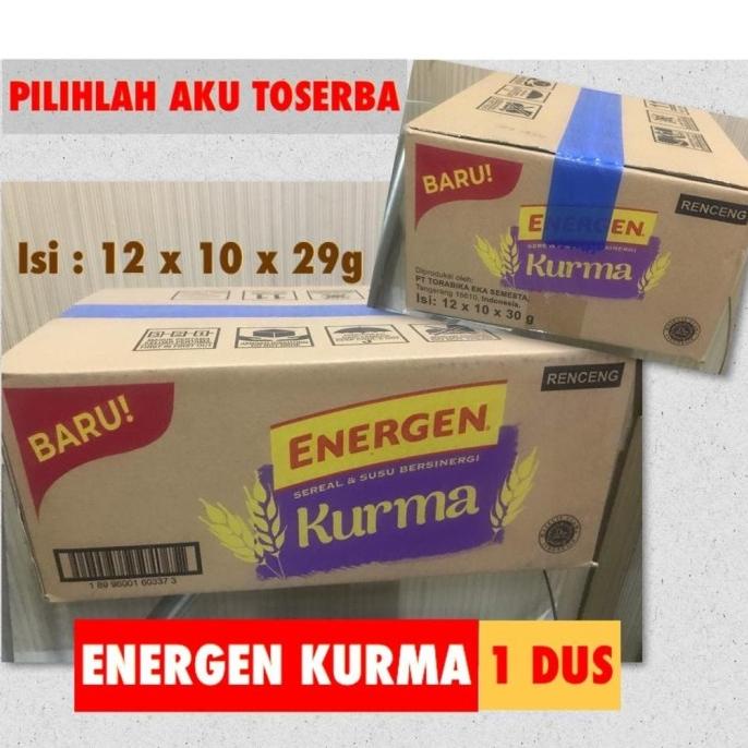 

Big Sale Energen KURMA Renceng 30gr x 10 Sachet (HARGA 1 DUS) Big Sale