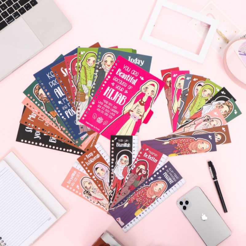 Pembatas Binder Unyu Muslimah