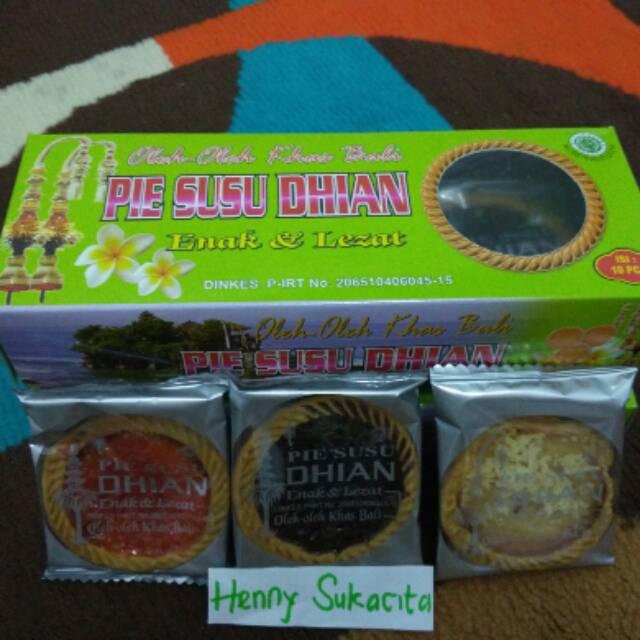 

Pie susu dhian khas BALI
