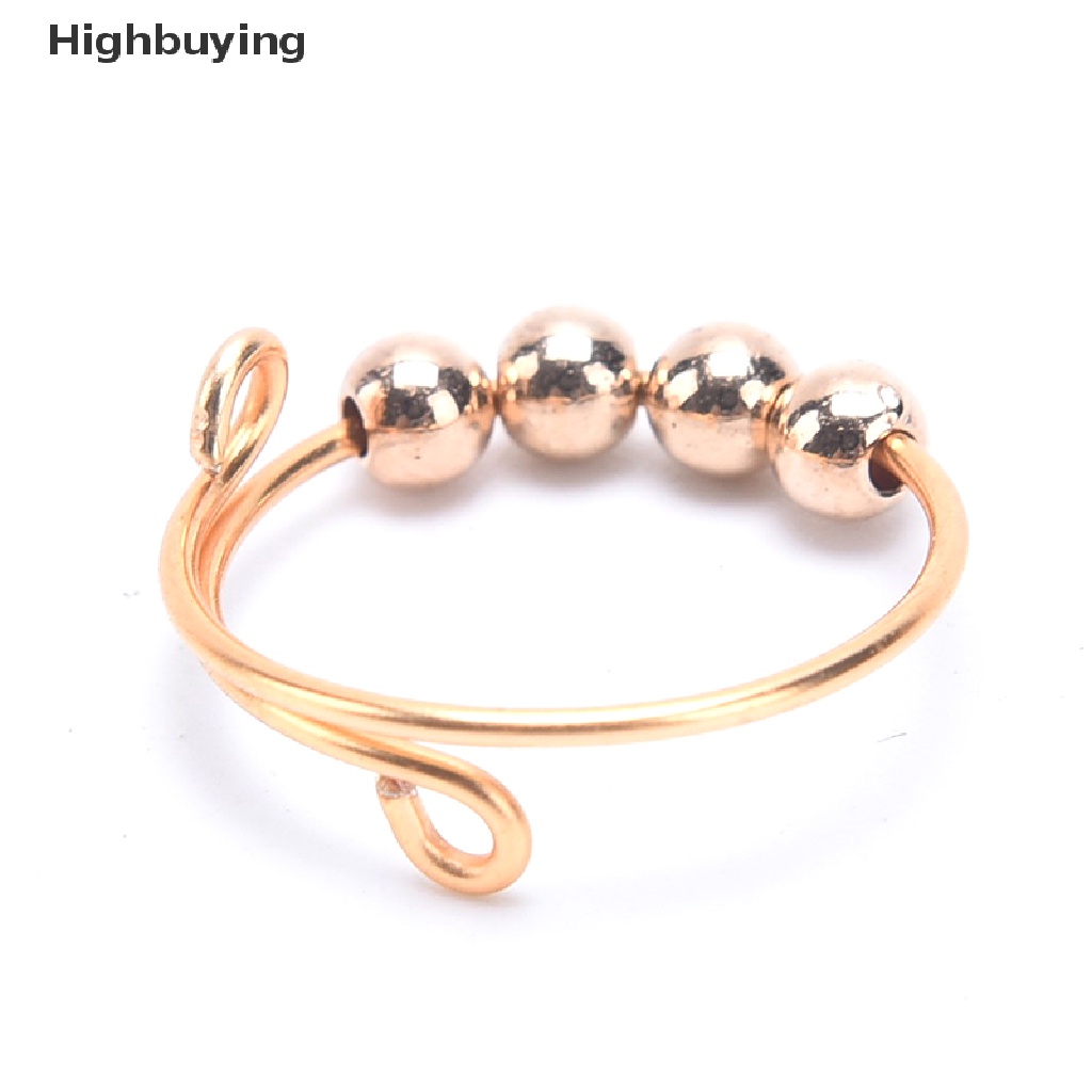 Hbid Cincin Open Ring Adjustable Anti Stress Untuk Pria / Wanita