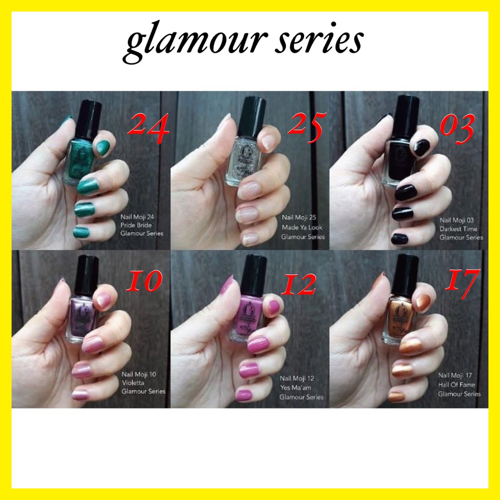 [ glamour seri ] madame gie nail moji glamour - kutek madame gie nail moji