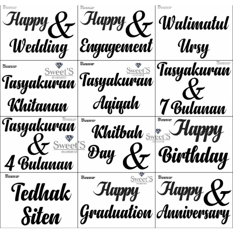 READY Backdrop Tunangan Lamaran Engagement 3x2.2m Background Dekorasi Tunangan Premium