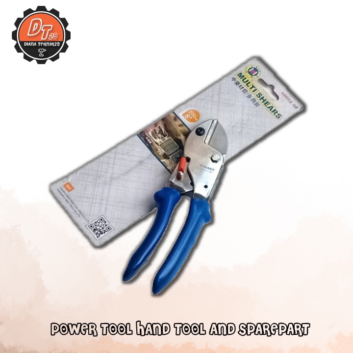 gunting dahan  gunting Rotan gunting ranting c-mart 8"