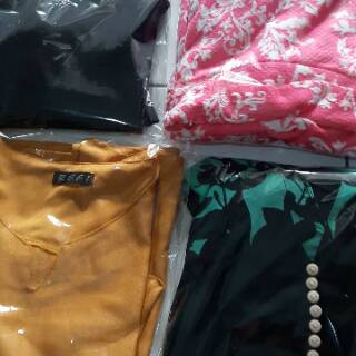 Paket usaha campur model  baju  150k 6pcs pakaian wanita 