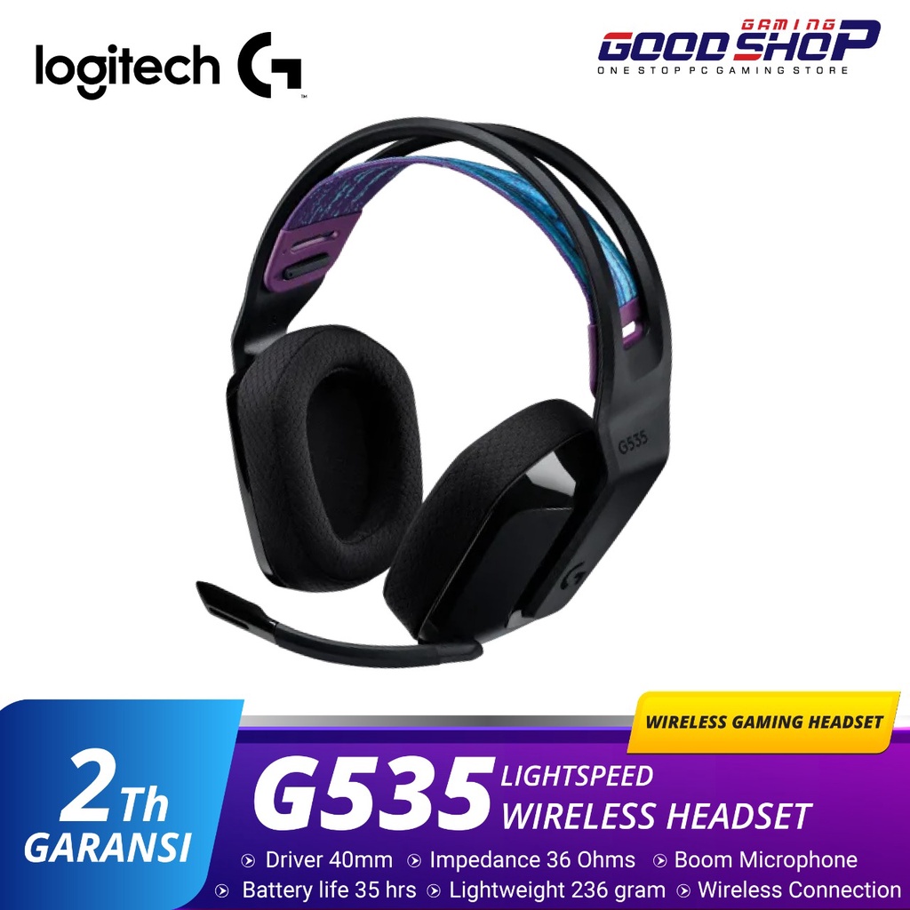 Logitech G535 Lighspeed Wireless - Gaming Headset