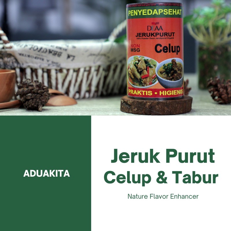 

Daun Jeruk Purut Celup & Tabur