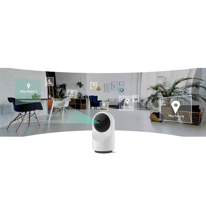 IP Camera CCTV Wifi Spy Cam Xiaomi Yi Dome X 1080p Versi International