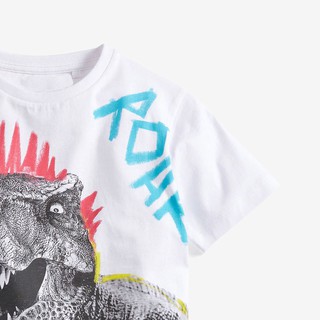  Baju  Kaos  T shirt Anak Laki Laki Lengan  Pendek  Dinosaurus 