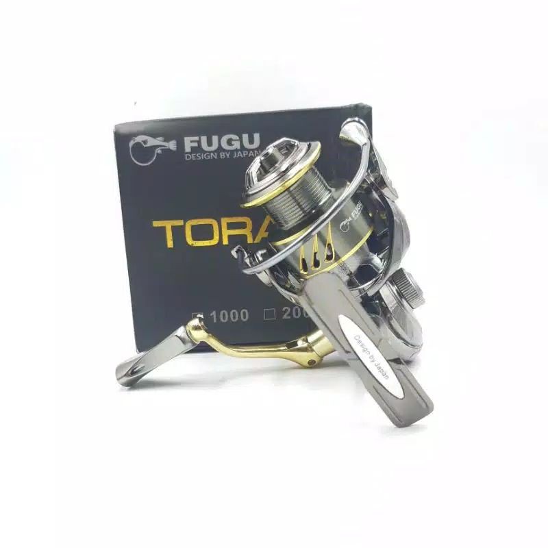 Reel Spinning Fugu Tora 2 ukuran 1000,2000 dan 3000