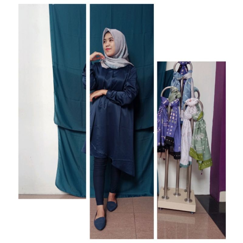 Tunik Polos Dauky Elzatta / M Tunic Sarisha (R)