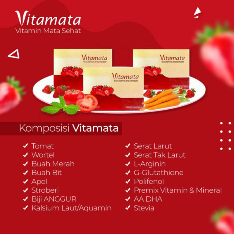 vitamin sekaligus obat mata yah vitamata