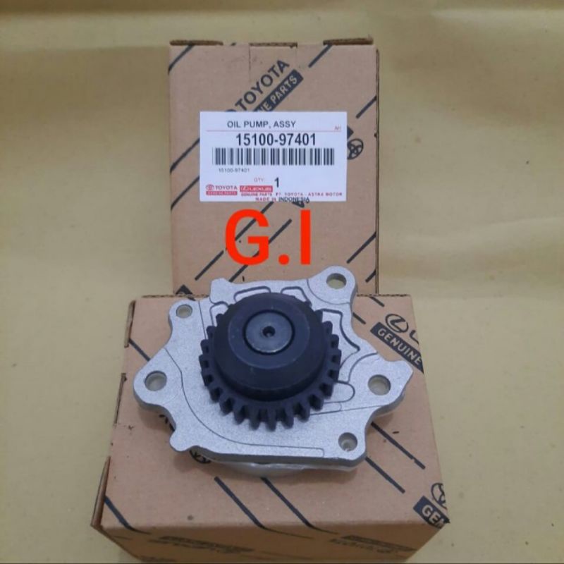 Pompa Oil Pompa Oli Oil Pump Assy Toyota Avanza Xenia 1300cc 1.3 1300 cc