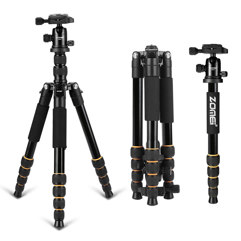 Tripod Photo &amp; Video With Ball Head - Q666 - Black