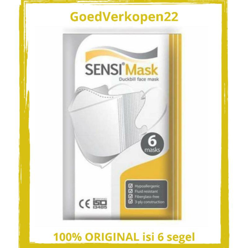MASKER SENSI KN95 - KN 95 - SENSI DUCKBILL - MASKER SENSI DUCKBILL