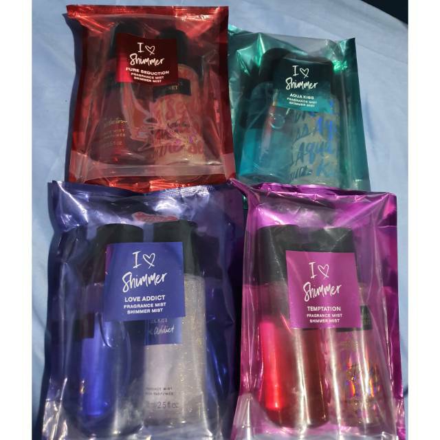 Victoria’s Secret Mist Duo Set  Gift/ Travel Set 75ml x 2